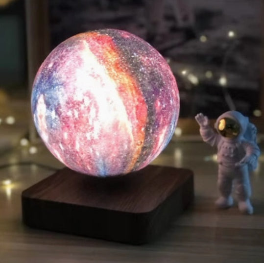 Floating Planet Lamp – Bluetooth Speaker & Ambient Light