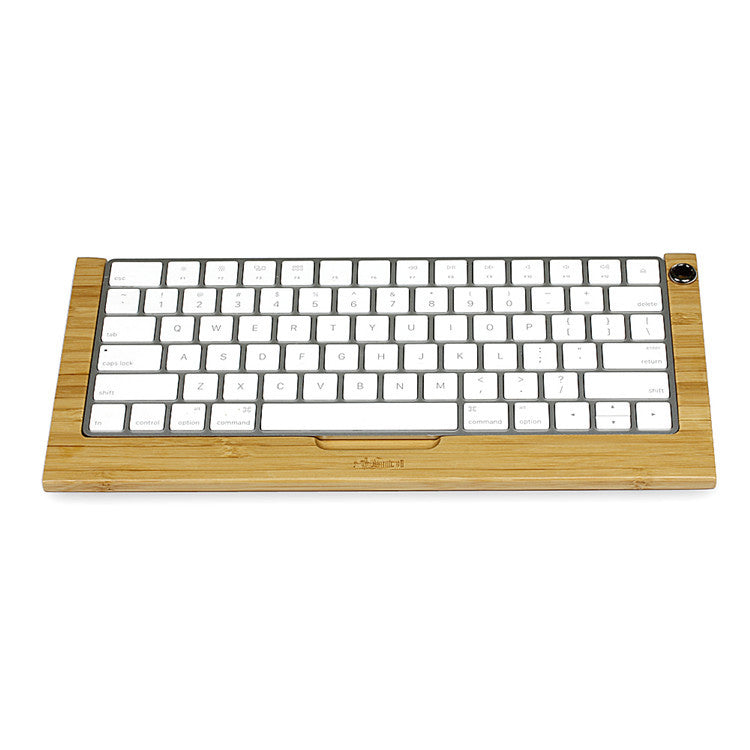 Wooden Bluetooth Apple Keyboard Support