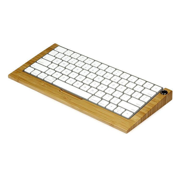 Wooden Bluetooth Apple Keyboard Support