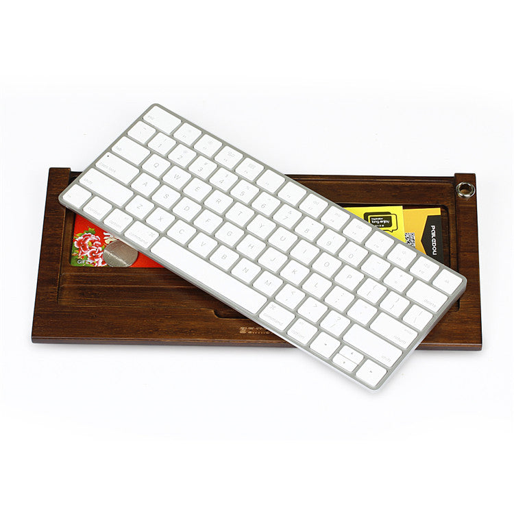 Wooden Bluetooth Apple Keyboard Support