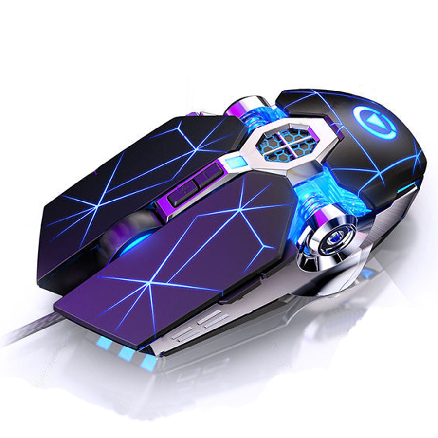 Silent RGB Gaming Mouse – Precision & Design Performance