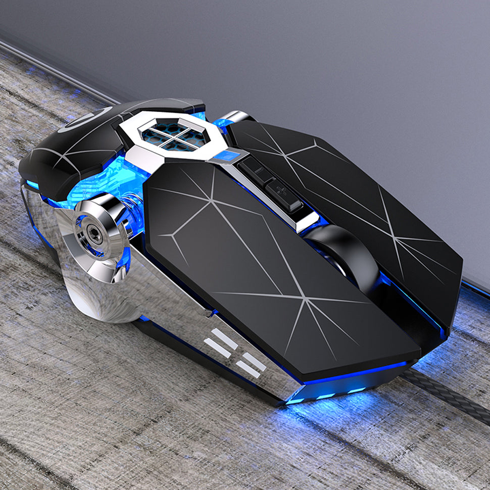 Silent RGB Gaming Mouse – Precision & Design Performance