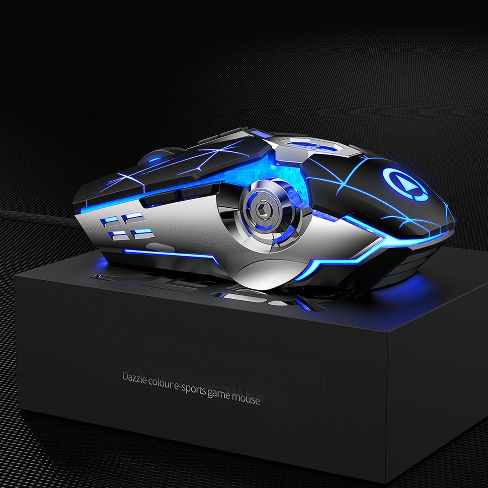 Silent RGB Gaming Mouse – Precision & Design Performance