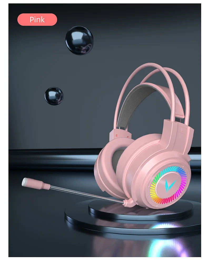 Casque Gaming G58 / G60 – Son 7.1 Virtuel, Micro Intégré & Design Pliable