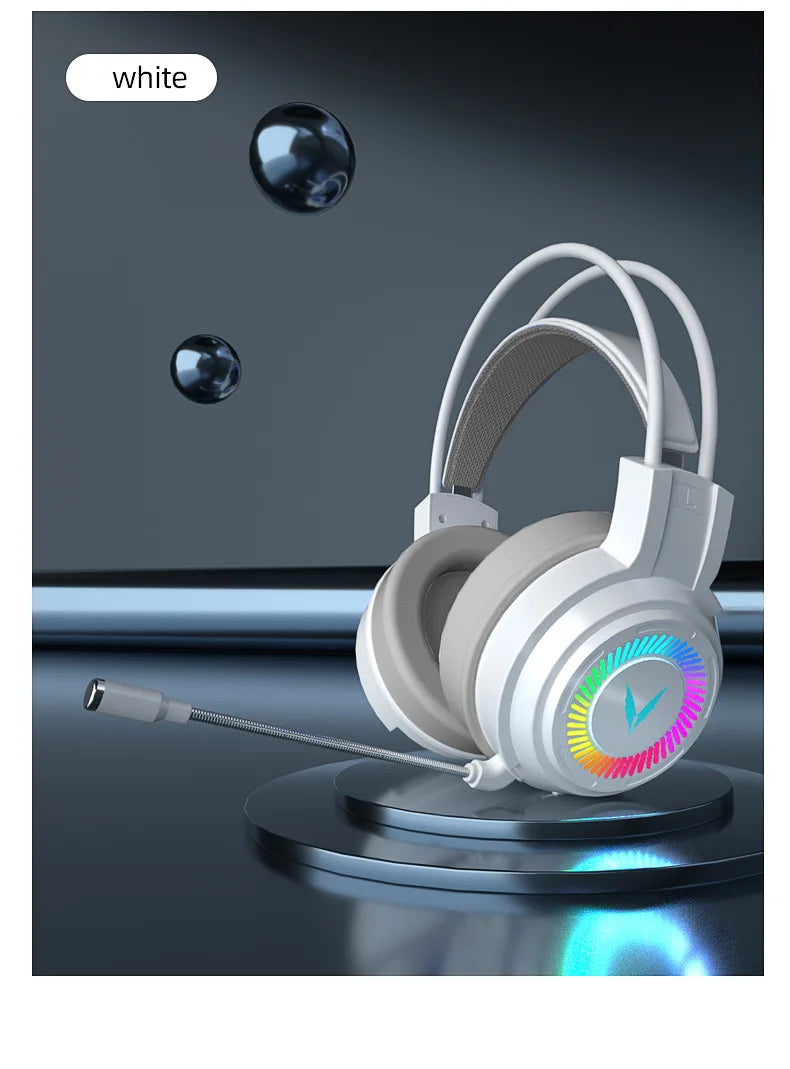 Casque Gaming G58 / G60 – Son 7.1 Virtuel, Micro Intégré & Design Pliable