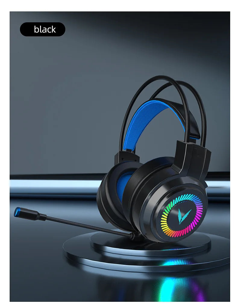 Casque Gaming G58 / G60 – Son 7.1 Virtuel, Micro Intégré & Design Pliable