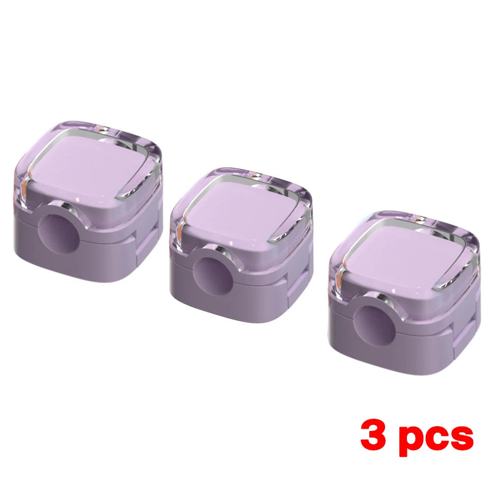 Clips Magnétiques de Gestion de Câbles – Organisateur Multi-Couleurs