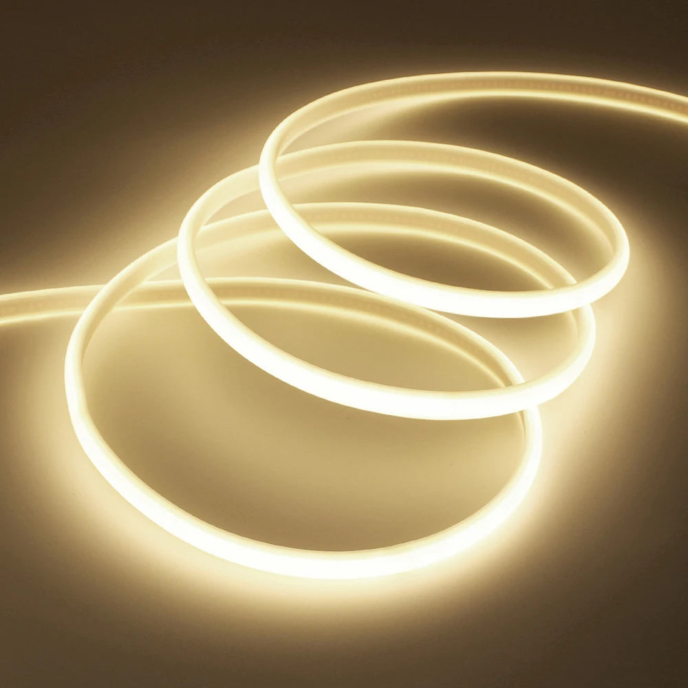 Bande LED Néon COB 220V – 288 LED/m, IP67, RA90