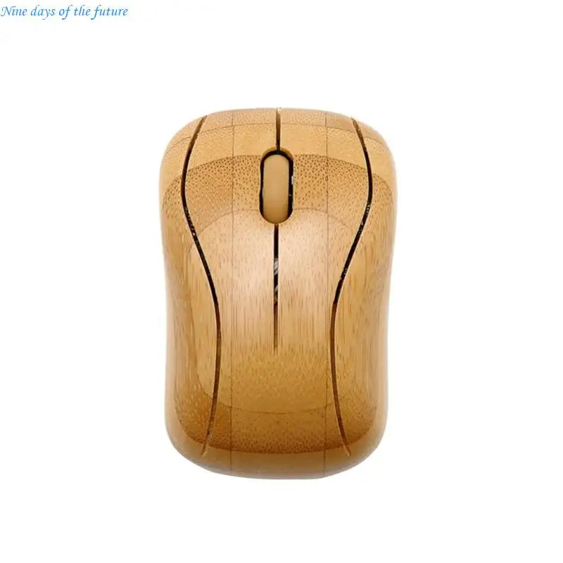 Souris Sans Fil 2.4 GHz Finition Bois – Design Naturel