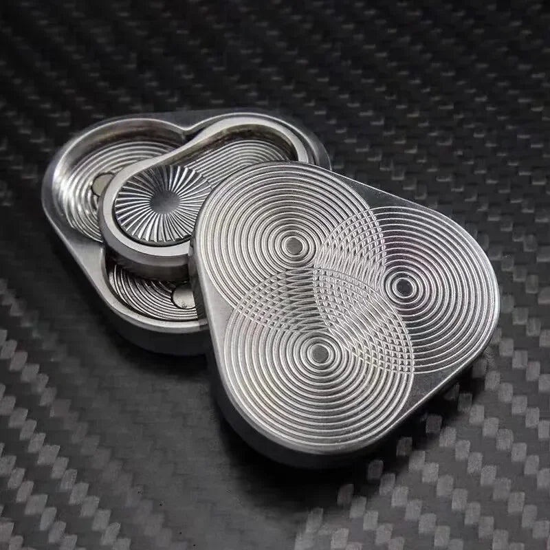 Fidget Slider Magnétique EDC en Métal – Manipulation Fluide et Discrète