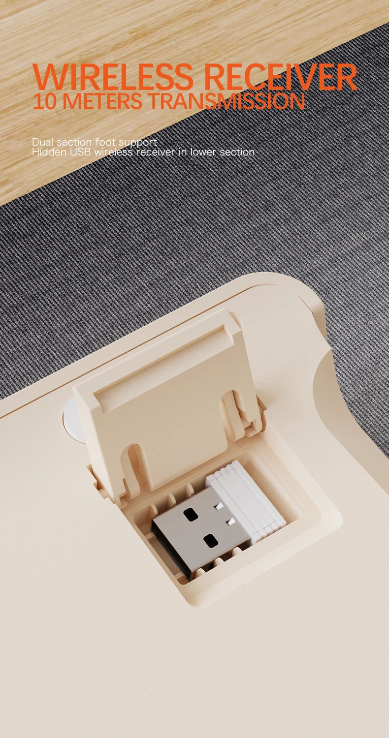 Clavier Sans Fil FreeWolf M96 – Écran Intégré & Connexion Multi-Appareils