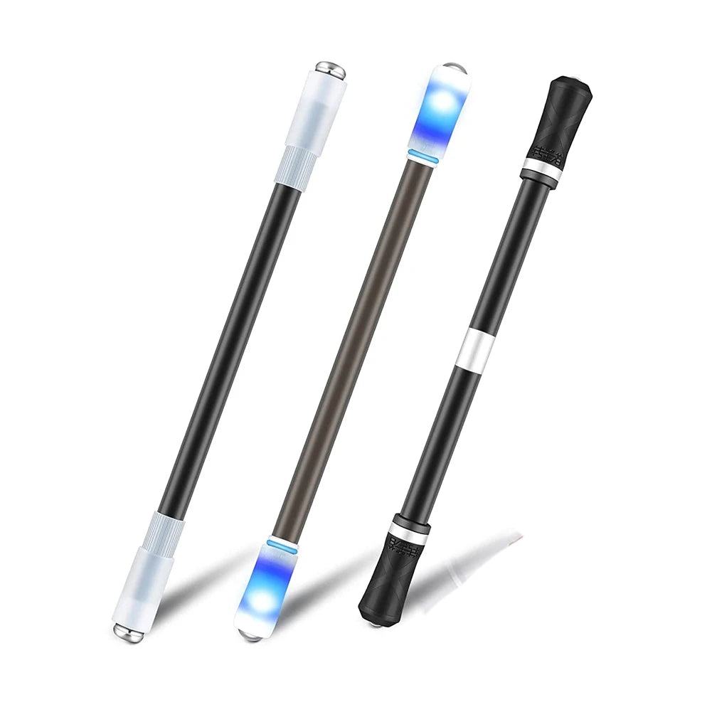 Stylo Rotatif Fidget – Lot de 3, Accessoire de Concentration de Bureau