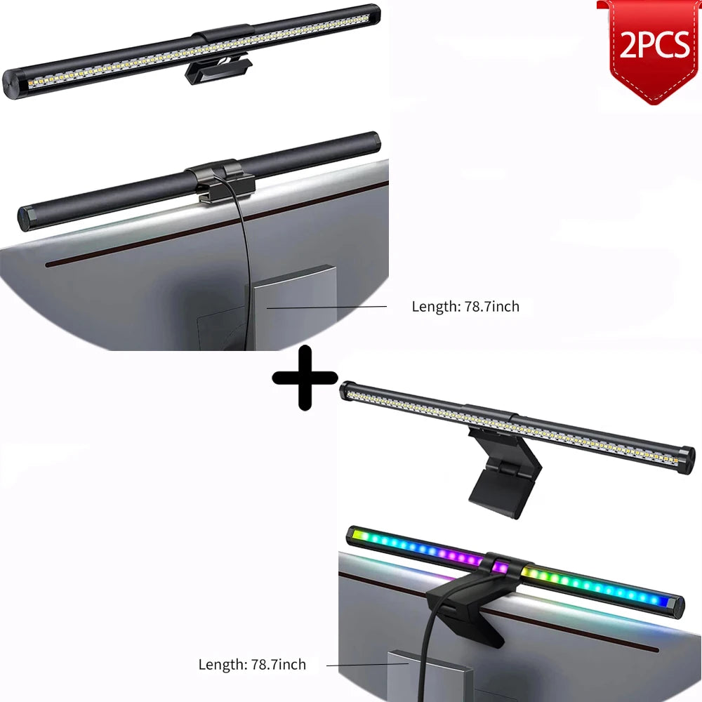 Lampe LED pour Moniteur – Éclairage de Travail et d’Ambiance