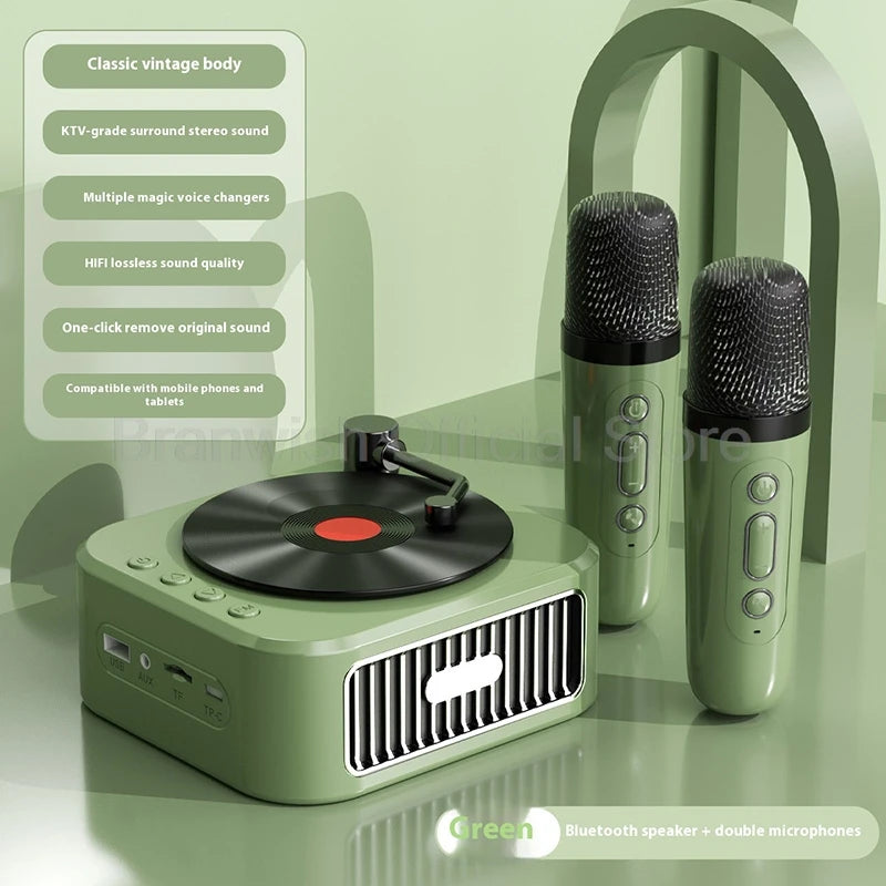 Enceinte Bluetooth 5W – Série Vinyl Rétro