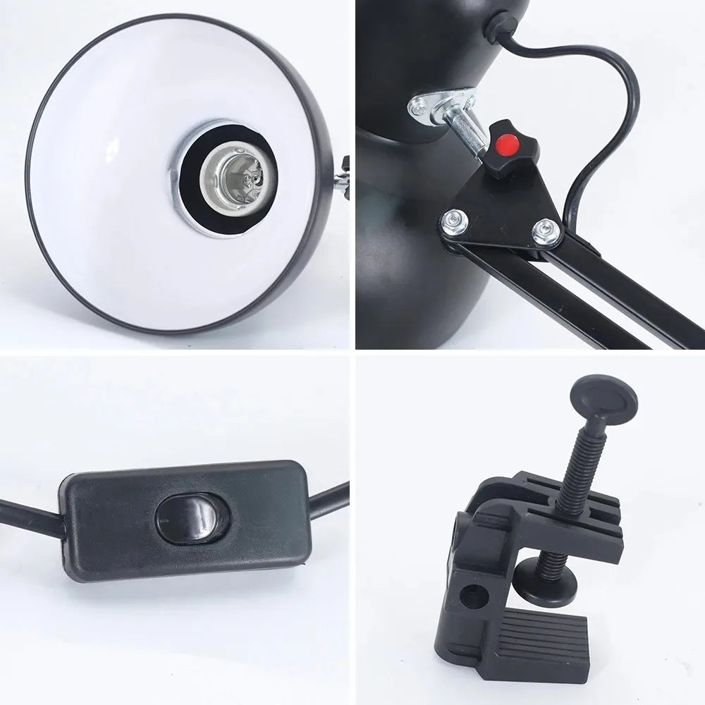 Lampe de Bureau à Pince – Éclairage Fonctionnel et Compact