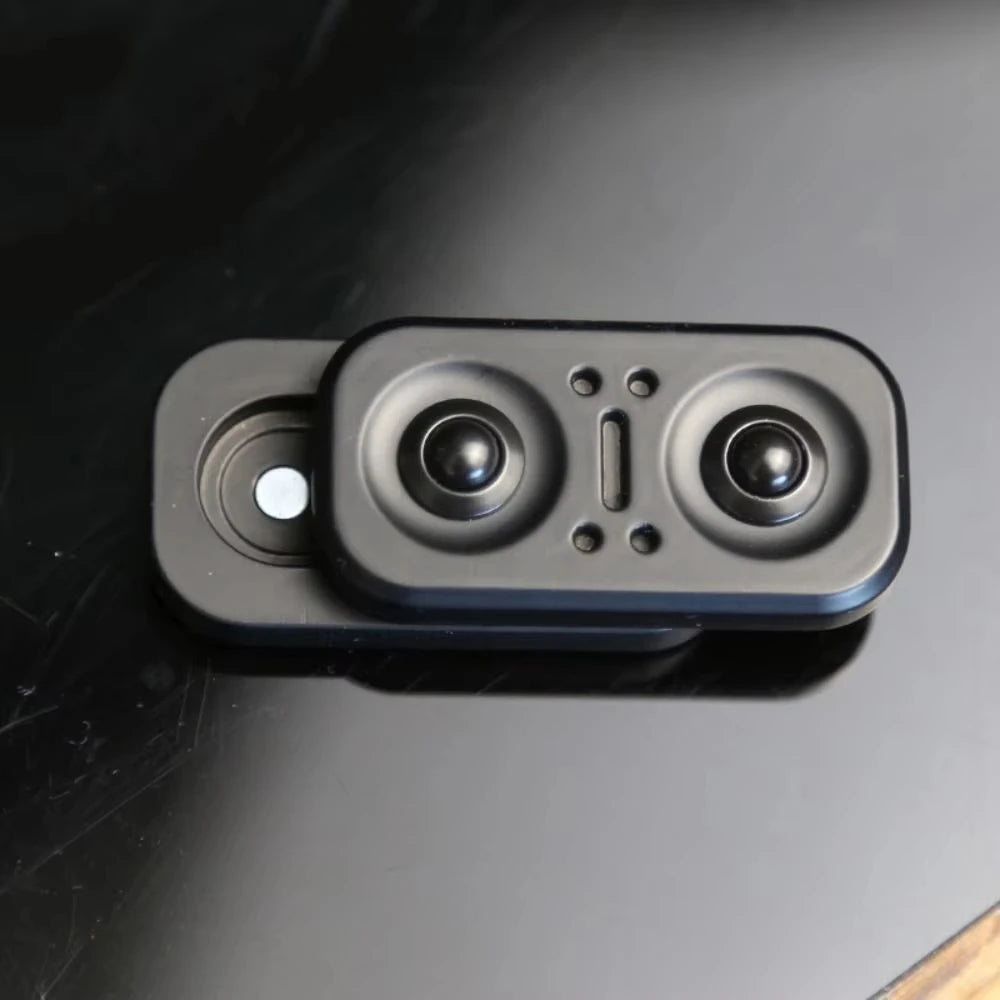 Fidget Rotator Hibou en Métal – Slider Magnétique EDC