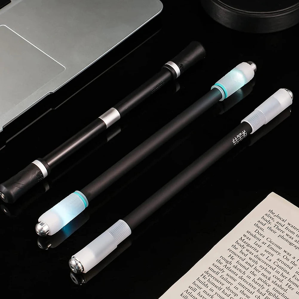 Stylo Rotatif Fidget – Lot de 3, Accessoire de Concentration de Bureau