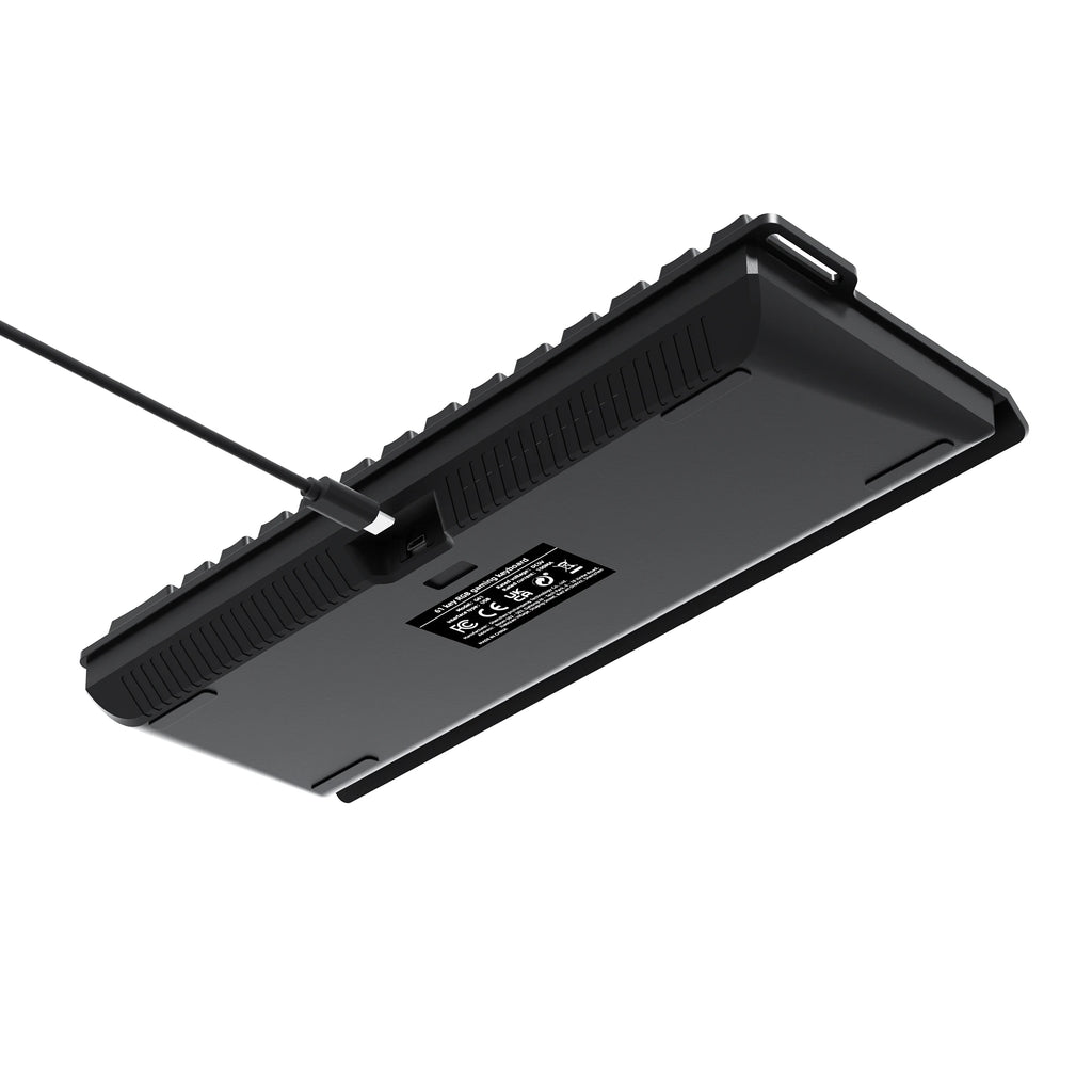 Clavier Compact 60% Filaire – RGB Dynamique & Design Dégradé