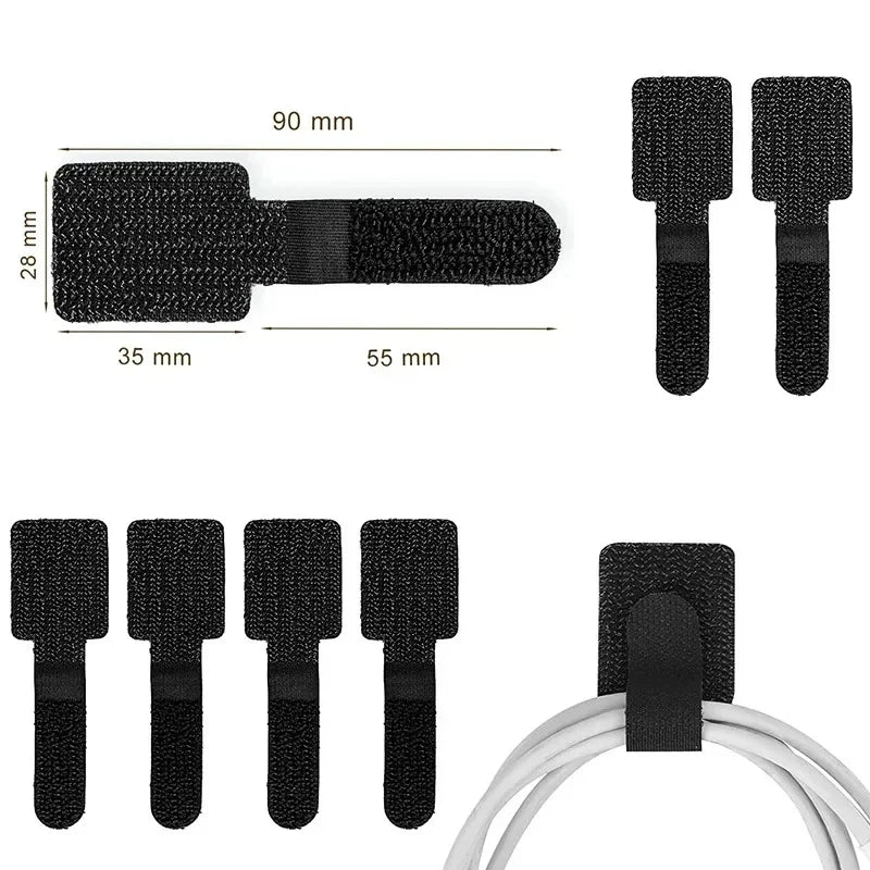 Attaches Câbles Nylon Réutilisables – 5 / 10 / 20 Pièces