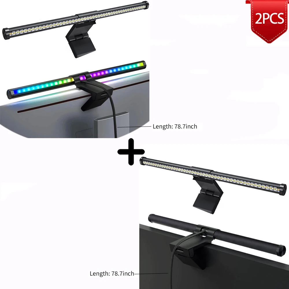 Lampe LED pour Moniteur – Éclairage de Travail et d’Ambiance