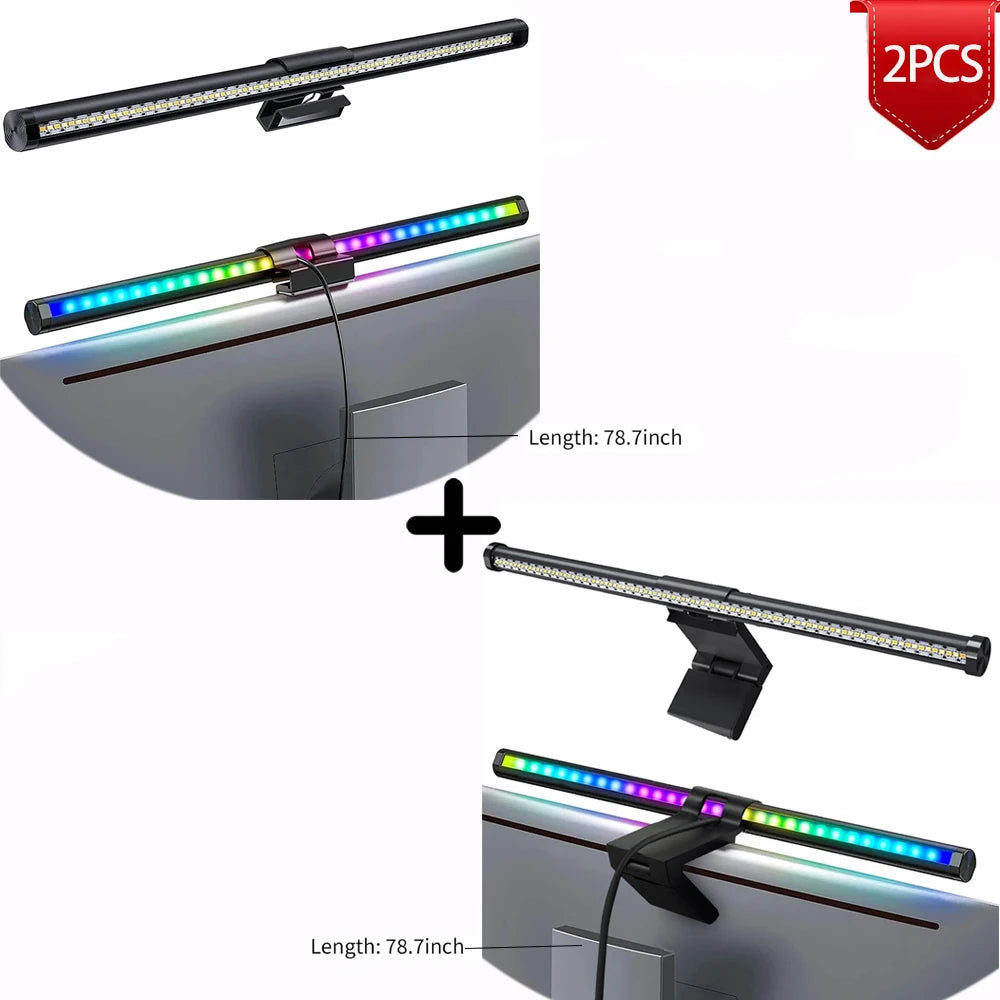 Lampe LED pour Moniteur – Éclairage de Travail et d’Ambiance