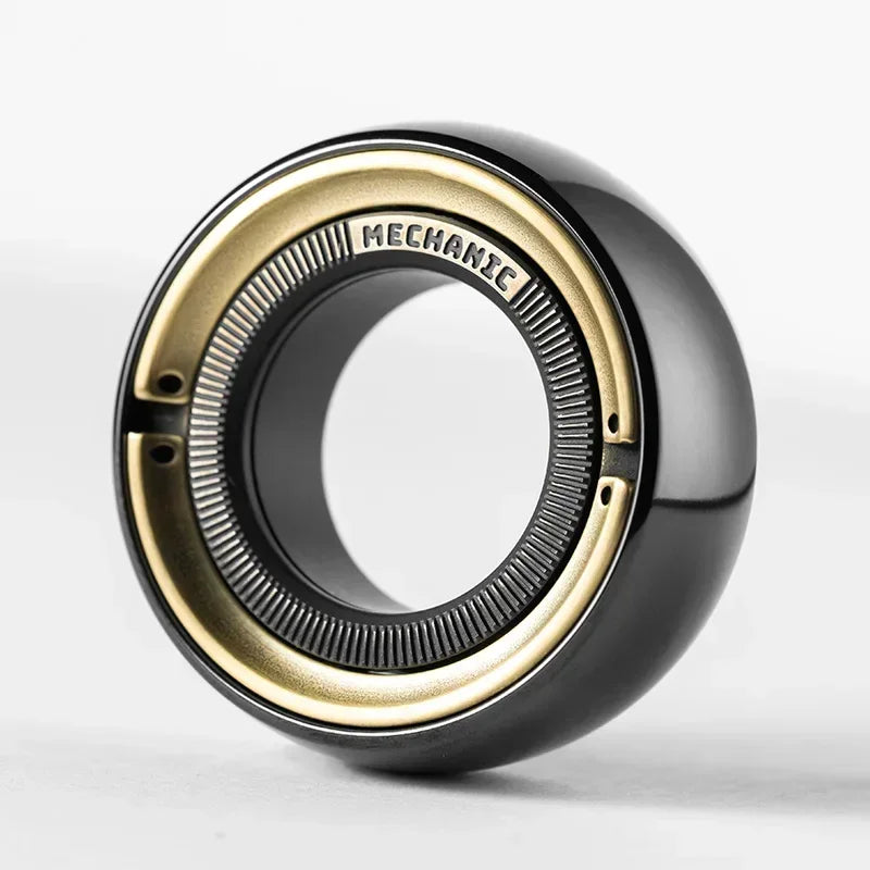 Fidget Spinner Mécanique Magnétique EDC – Rotation à Cliquet et Design Technique