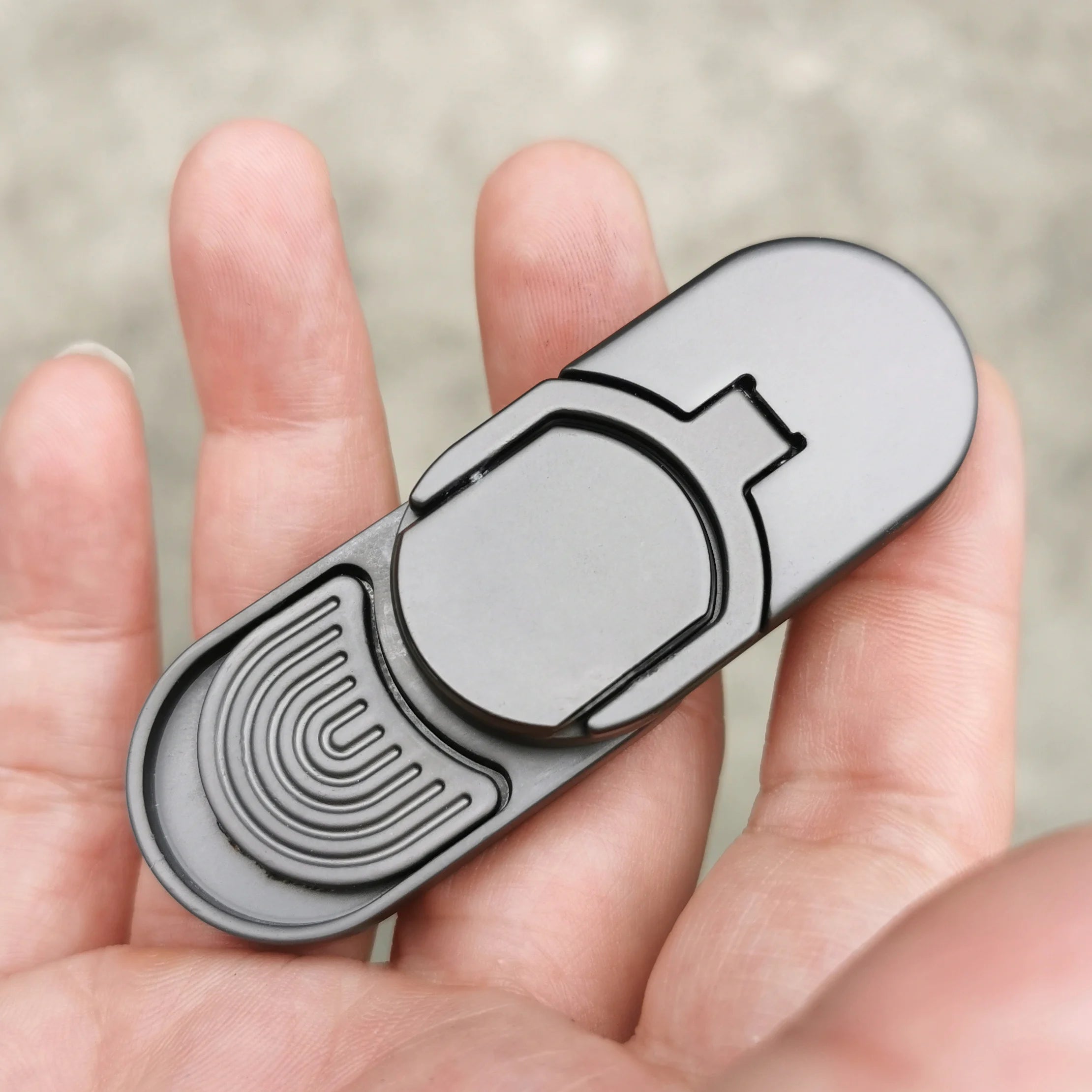 Fidget Slider EDC en Métal – Manipulation Haptique Discrète