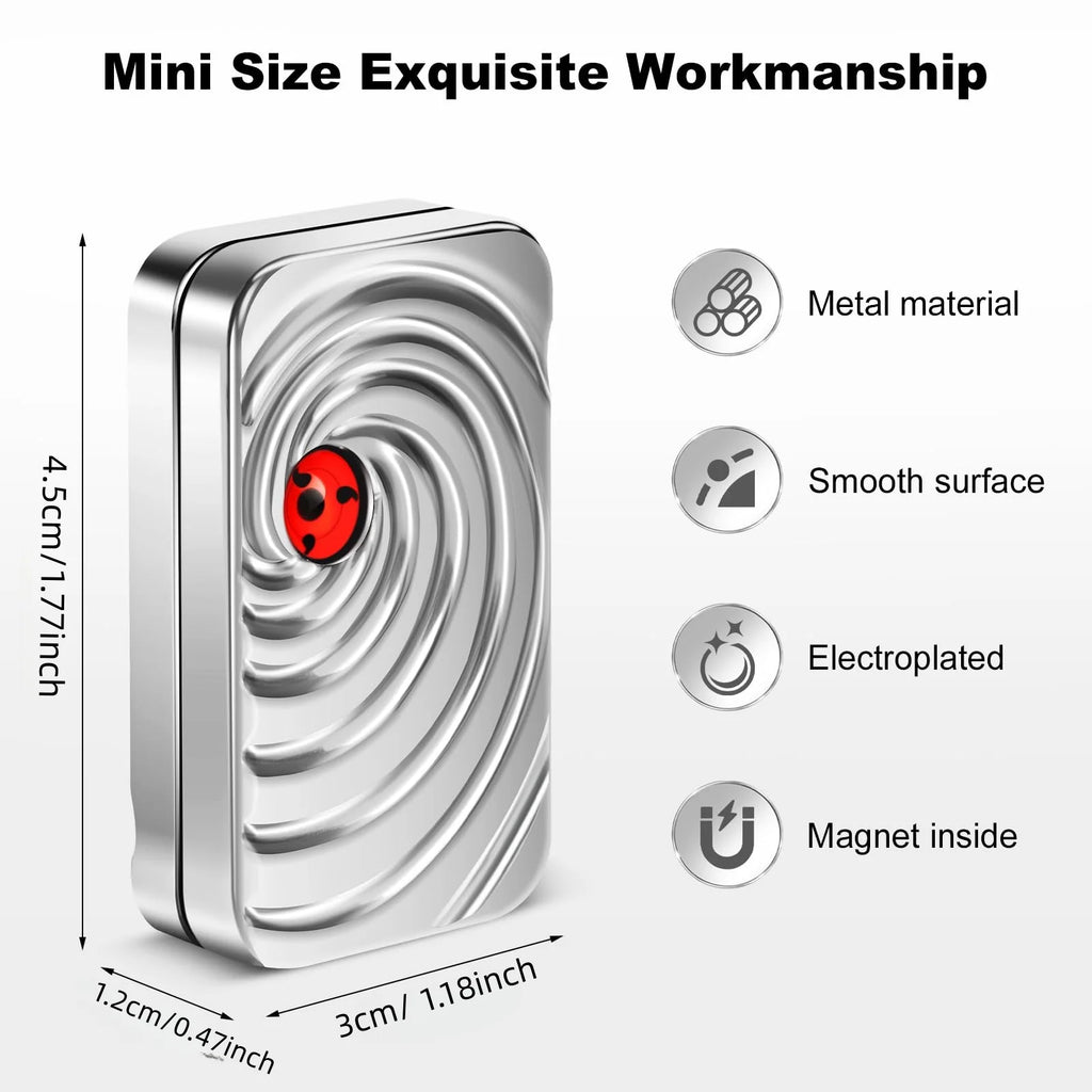 Fidget Slider EDC en Métal – Glissement Magnétique Infini