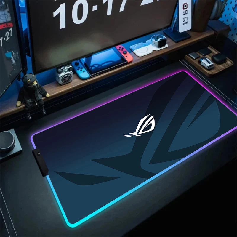 Tapis de Souris XXL RGB – Surface Étendue & Éclairage Dynamique
