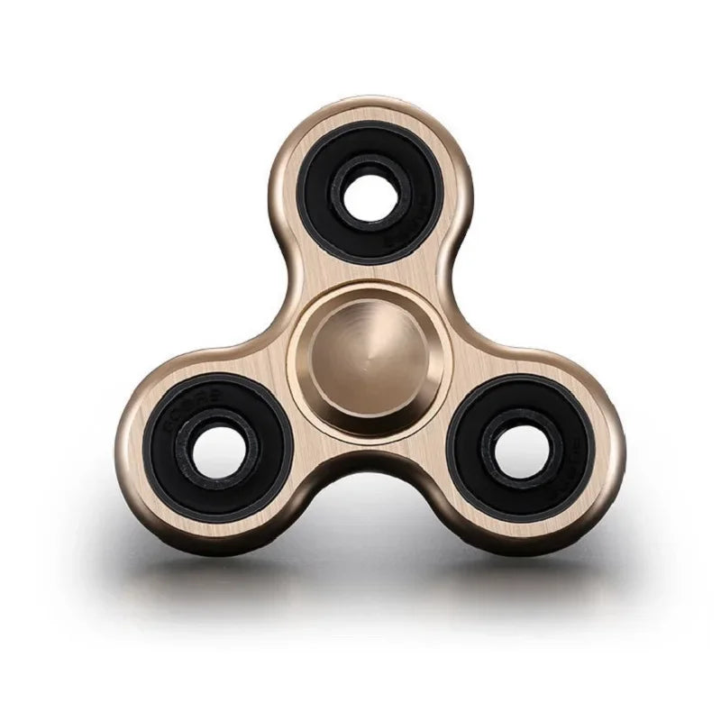 Fidget Spinner en Alliage Métallique – Rotation Fluide et Compacte