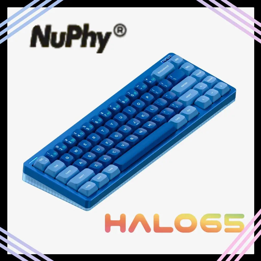Clavier Mécanique Sans Fil NuPhy Halo 65 V2 – Bluetooth & 2.4G