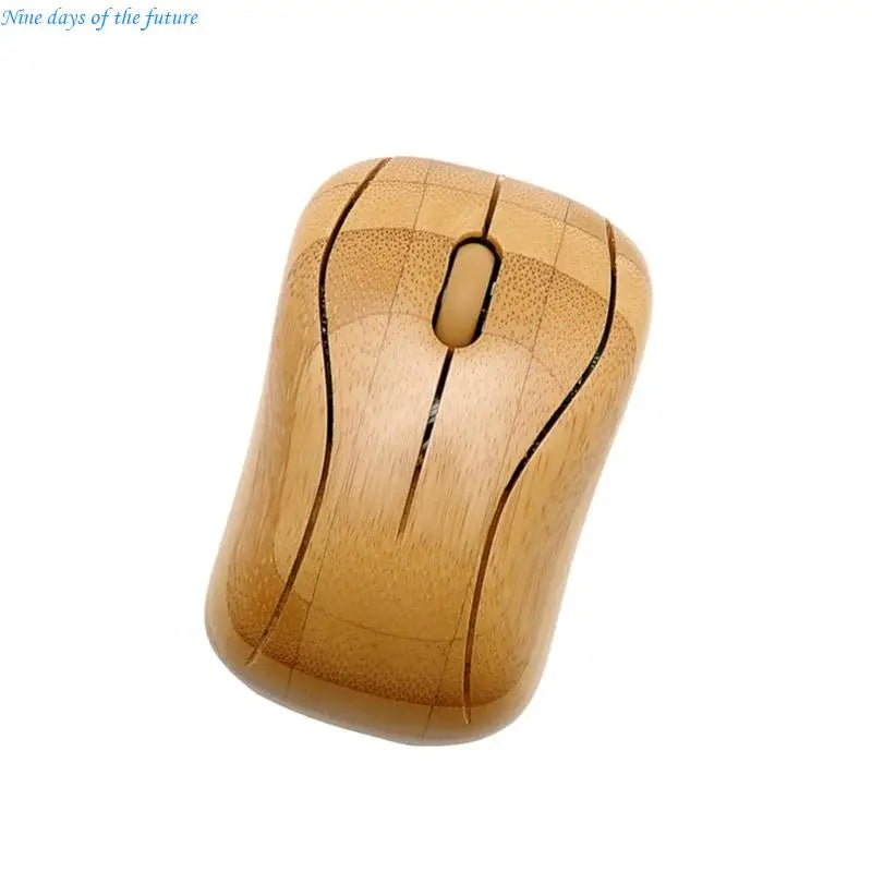 Souris Sans Fil 2.4 GHz Finition Bois – Design Naturel