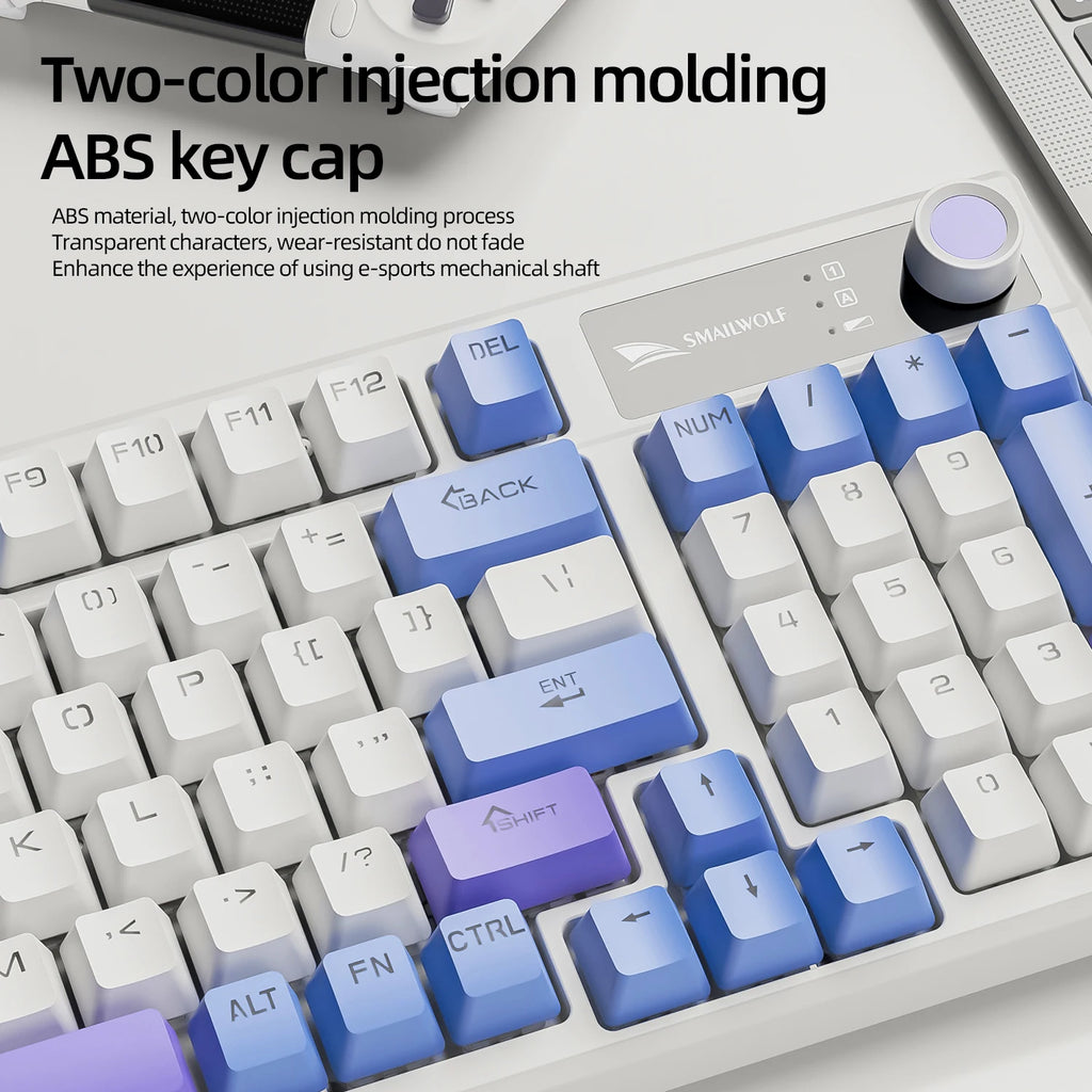 MK95 Wireless Mechanical Keyboard – Bluetooth RGB Custom Design