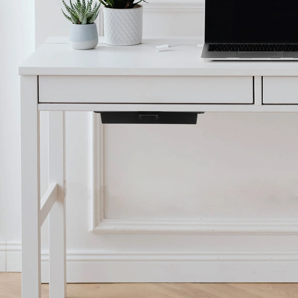 Under Desk Storage Drawer – Adhesive Sliding Organizer for Office Accessories