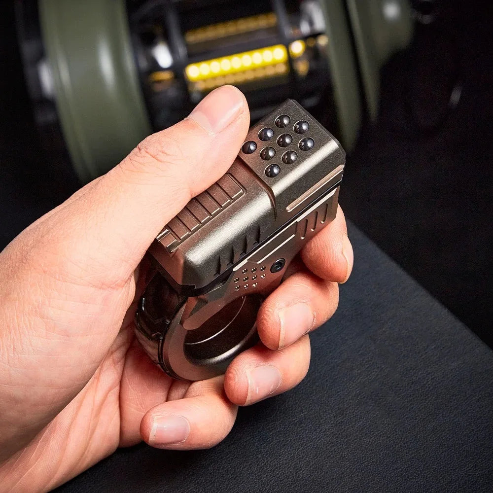 Fidget Slider EDC en Alliage de Zinc – Rotation à Cliquet Magnétique