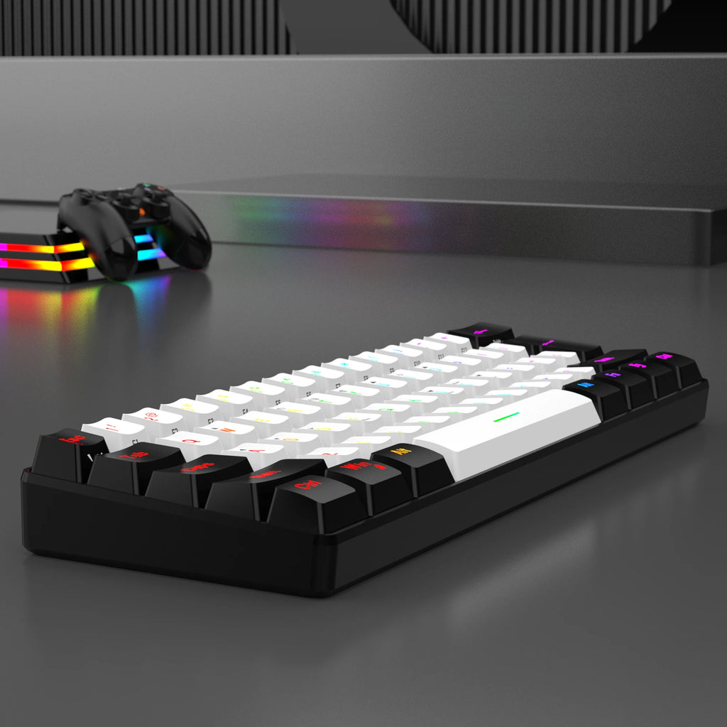 Clavier Gaming 60% Filaire – Ultra-Compact, RGB & Résistant