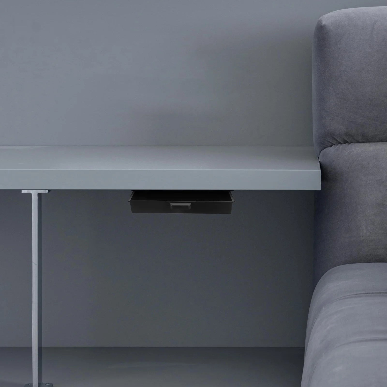 Under Desk Storage Drawer – Adhesive Sliding Organizer for Office Accessories