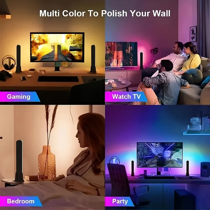 Barre LED RGB 16 Couleurs – Télécommande, USB 5V (Pack 1 ou 2)
