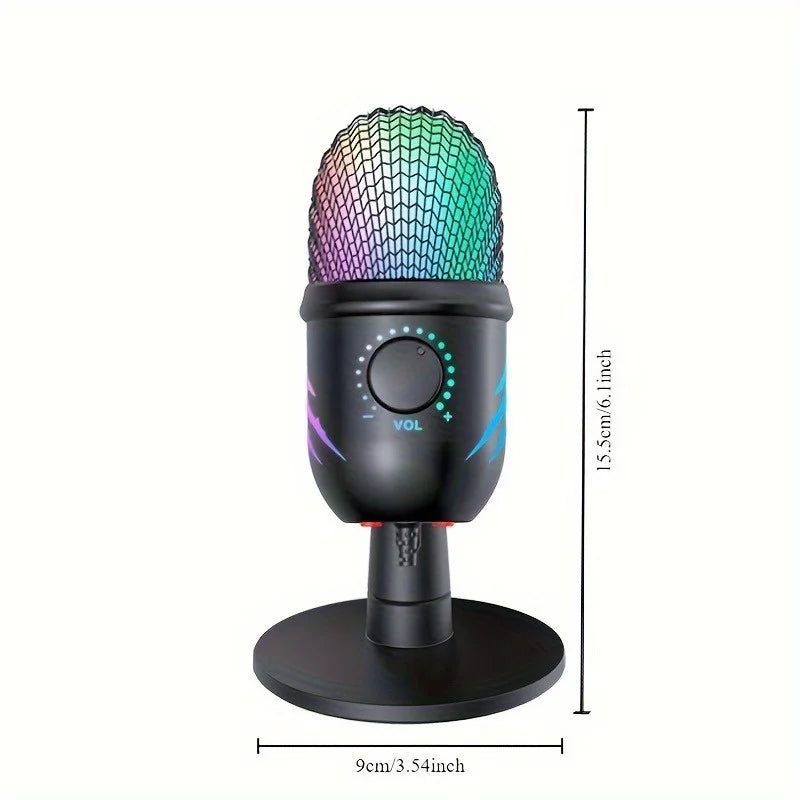 Microphone USB V5 — Streaming, Gaming & Création