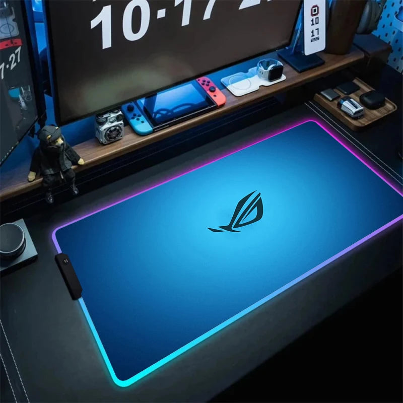Tapis de Souris XXL RGB – Surface Étendue & Éclairage Dynamique