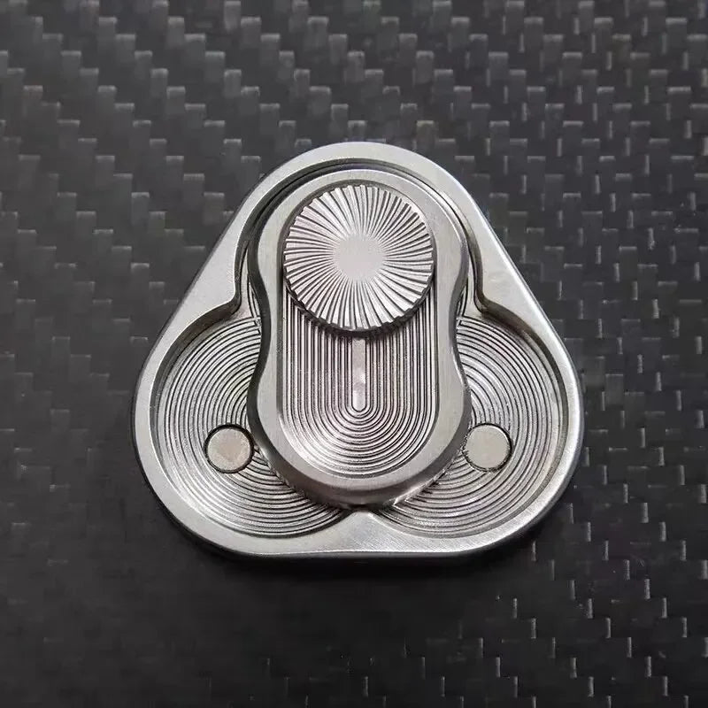 Fidget Slider Magnétique EDC en Métal – Manipulation Fluide et Discrète