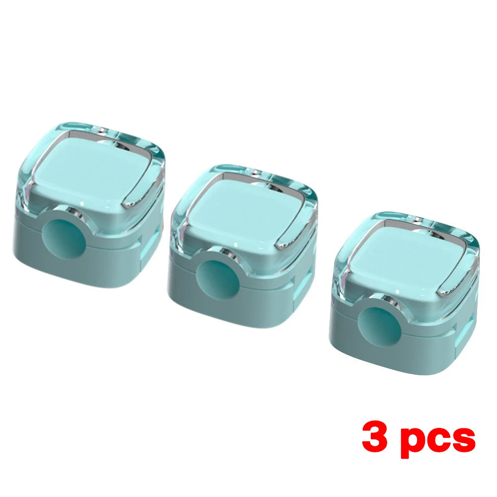 Clips Magnétiques de Gestion de Câbles – Organisateur Multi-Couleurs