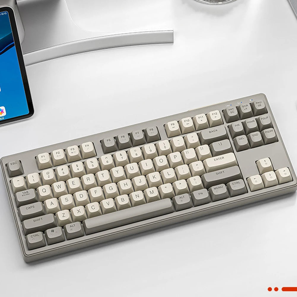 M87 Wireless Mechanical Gaming Keyboard – RGB Backlight, Silent Keys, Gasket Mount, 2.4G for PC, Laptop & Tablet