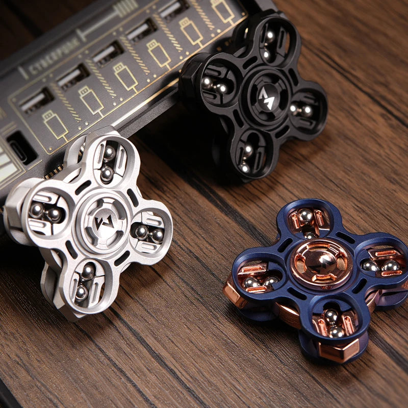Fidget Spinner Diapason en Métal – Design Mécanique EDC
