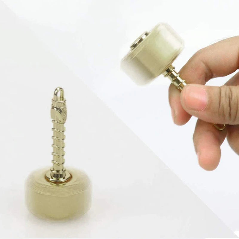 Fidget Spinner Marteau en Métal – Rotation Fluide et Design Compact