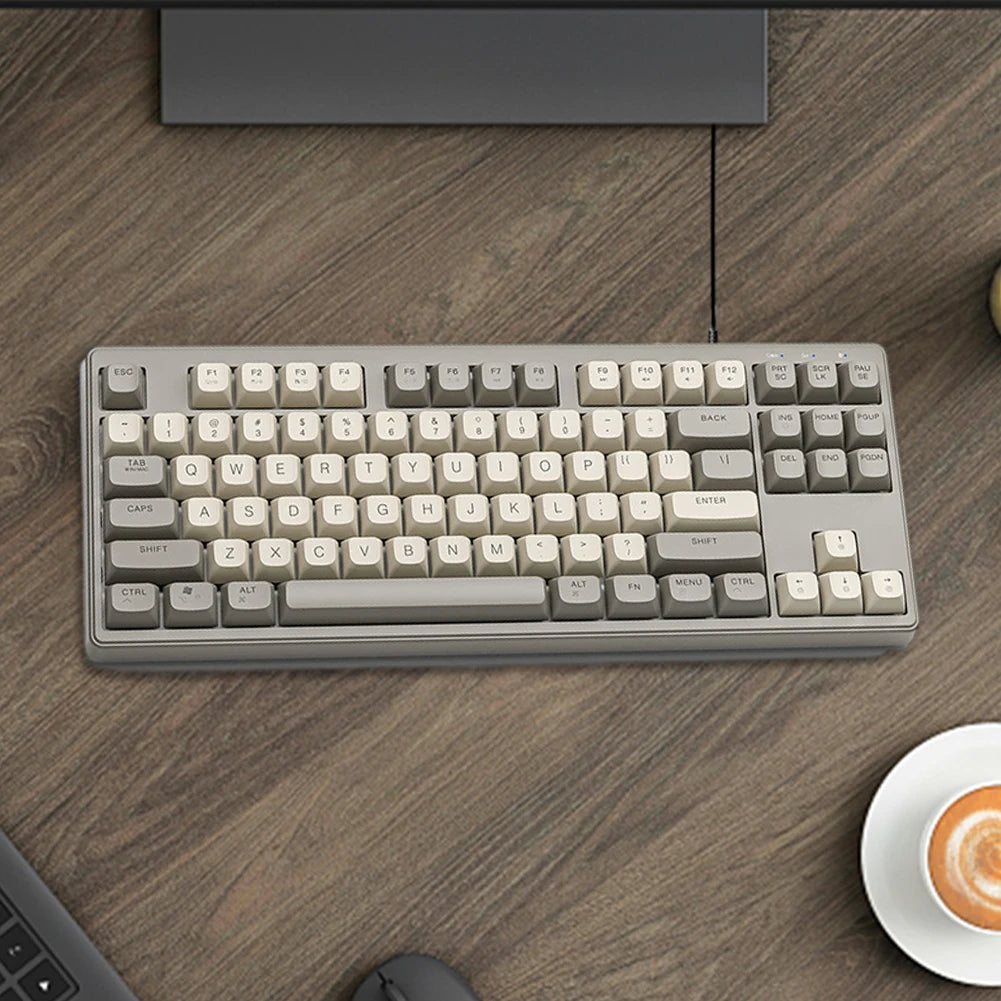 M87 Wireless Mechanical Gaming Keyboard – RGB Backlight, Silent Keys, Gasket Mount, 2.4G for PC, Laptop & Tablet