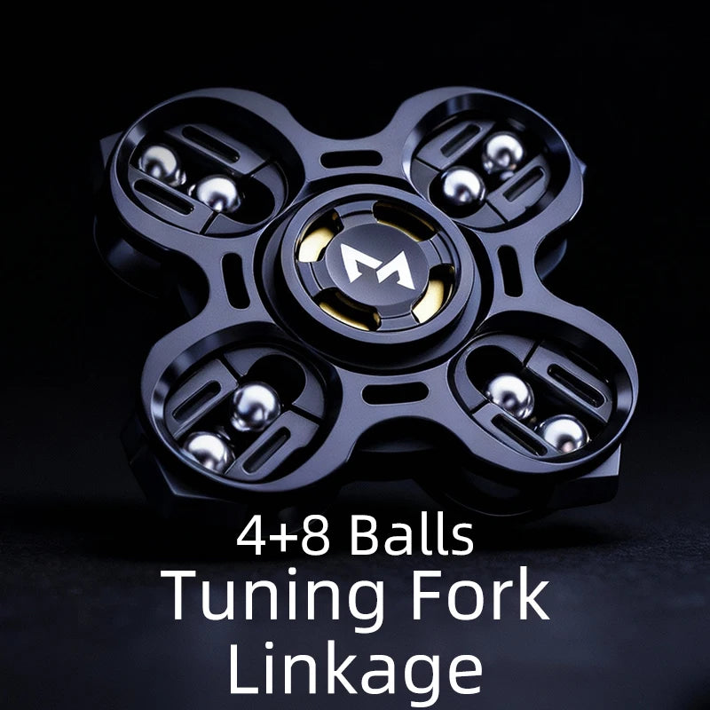 Fidget Spinner Diapason en Métal – Design Mécanique EDC