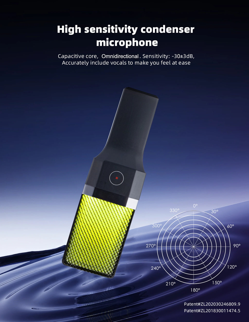 Microphone Gaming Condensateur RGB — Studio & Streaming