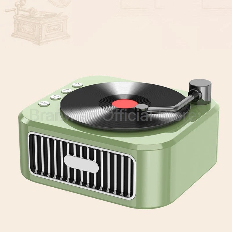 Enceinte Bluetooth 5W – Série Vinyl Rétro