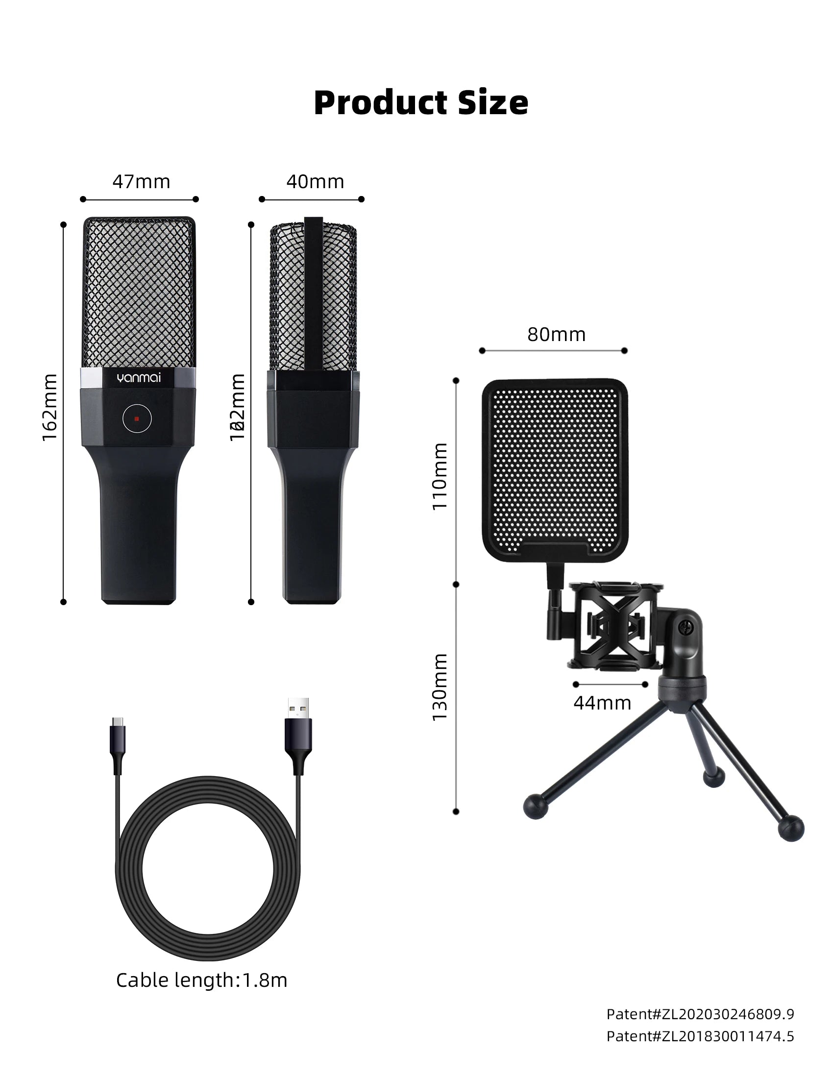 Microphone Gaming Condensateur RGB — Studio & Streaming
